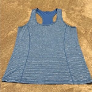 Danskin Now Blue Sleeveless Tank Top Relaxed Fit
